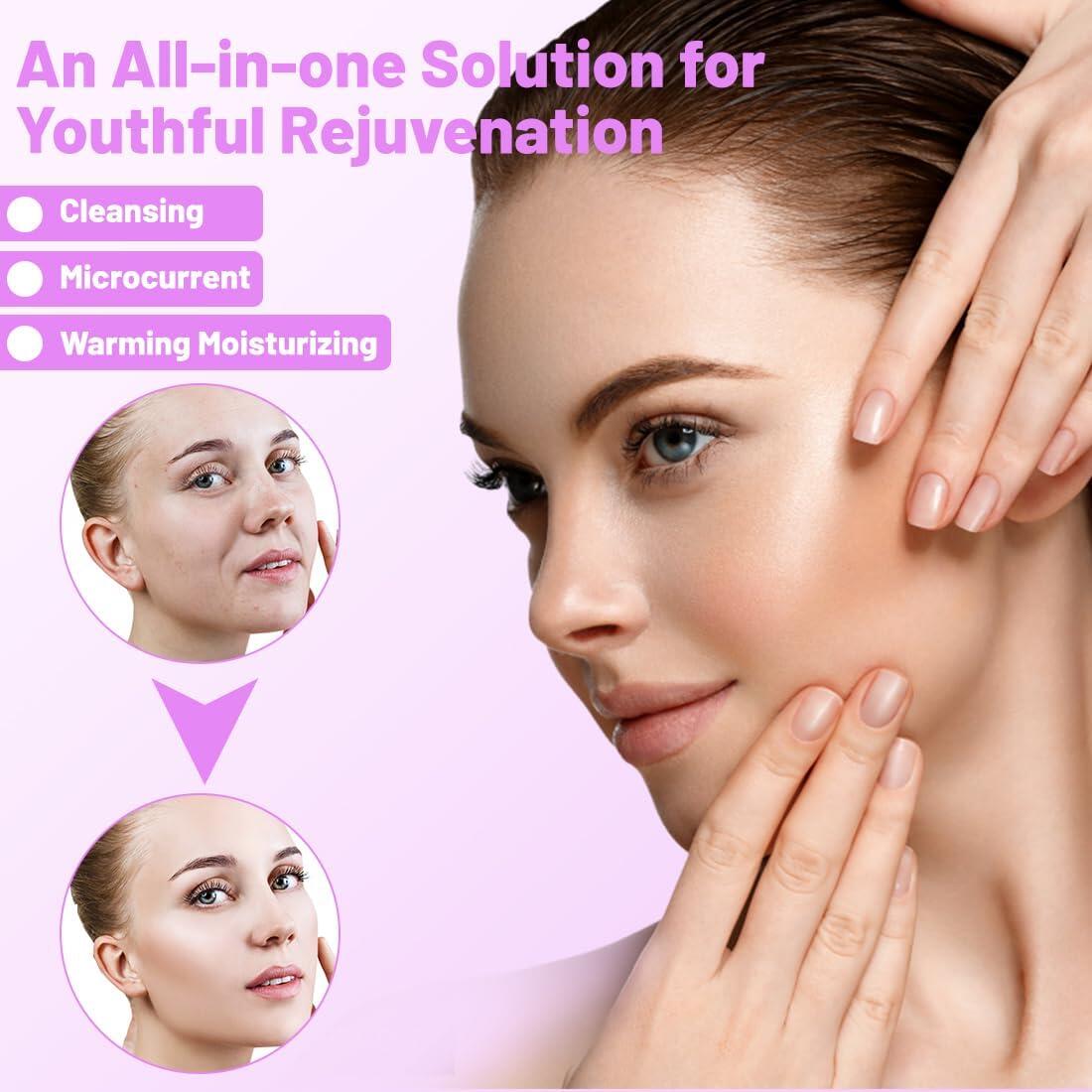 Masajeador Facial y Cuello Efecto Lifting - 3 Luces LED