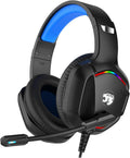 Auriculares Gaming con Micrófono - Luces Led RGB y Sonido Envolvente