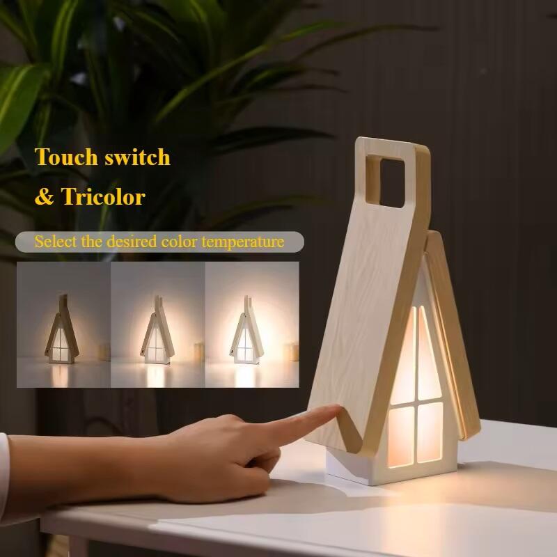Lámpara de Mesa Plegable Casa LED - Táctil Recargable